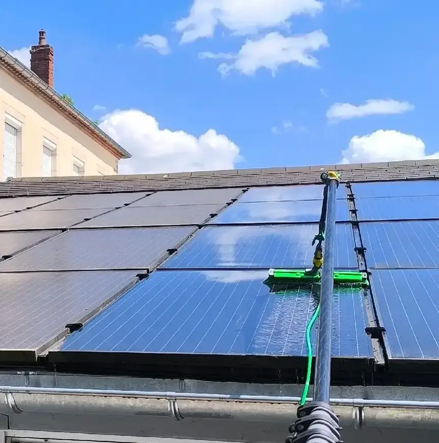 Nettoyage de panneaux solaires dans le Pas-de-Calais (62)